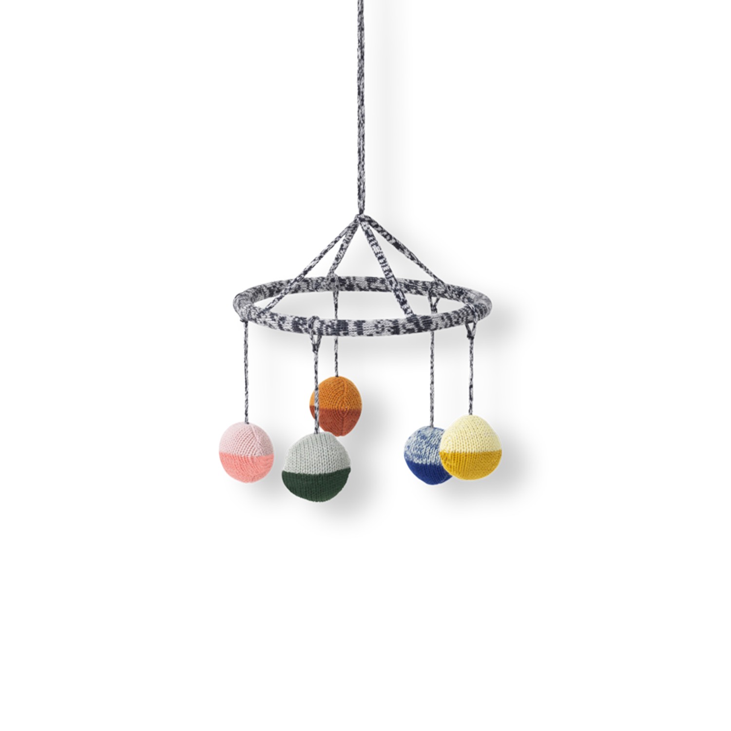 Ball Knitted Hanging Mobile